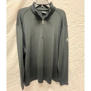 Nike Golf Men's Black Long Sleeve Core Logic Shirt Half Zip XL